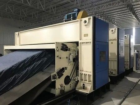 Linia produkcyjna włókien filcowych z odpadów tkanin odzyskanych
